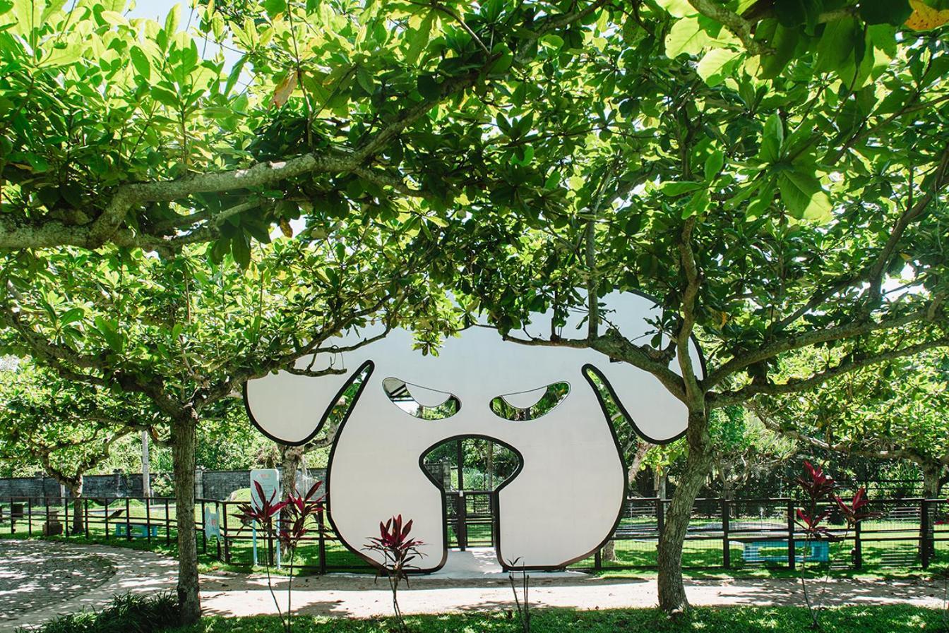 Promisedland Resort & Lagoon Shoufeng Dış mekan fotoğraf The park's logo